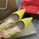 women's Kate Pump Patent Leather Yellow