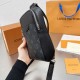 Men's Original Genuine leather Chest bag 21cmx13cm