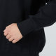 Spring casual logo Embroidery Men's Long sleeve Crew neck sweatshirt Black DQ5821-010