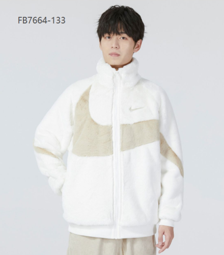 Autumn and Winter casual Men's Warm Jacket White FB7664-133