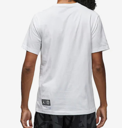 Summer Men's casual logo Prints short sleeved T-shirt White DM3093-100