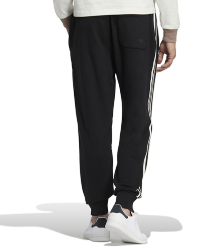 Spring Men's casual Drawstring Long trousers black HY7227