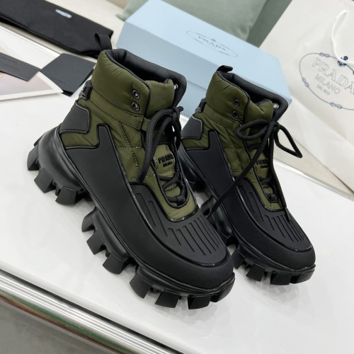 Cloudbust Thunder High top Sports shoes Green