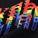 Alphabet pattern 23SS adult 100% Cotton casual Print short sleeved Crewneck t shirt Tees Clothing oversized