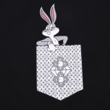 Rabbit pattern 23SS adult 100% Cotton casual Print short sleeved Crewneck t shirt Tees Clothing oversized