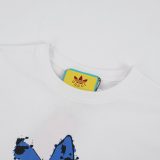 Maple leaf pattern 23SS adult 100% Cotton casual Print short sleeved Crewneck t shirt Tees Clothing oversized