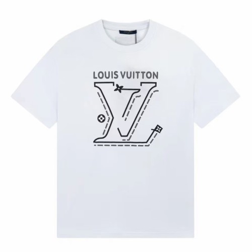 Alphabet pattern 23SS adult 100% Cotton casual Print short sleeved Crewneck t shirt Tees Clothing oversized