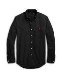 adult Men's Regular-Fit Long-Sleeve mens casual polo thickened oxford shirt Multicolor H906