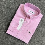adult Men's Regular-Fit Long-Sleeve mens casual shirts with pocket Multicolor H9007