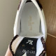 Charlie Trainers White Cacoa Brown Black
