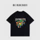 Minecraft pattern 23SS adult 100% Cotton casual Print short sleeved Crewneck t shirt Tees Clothing oversized