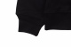 Spring casual Mirror effect Print adult unisex Long sleeve Crew neck sweatshirt Black H-GU17
