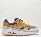 Air Max 1 PRM Duck Pecan Yellow Ochre Sneakers Running Shoes