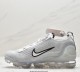 Air VaporMax 2021 FK White Black Metallic Silver