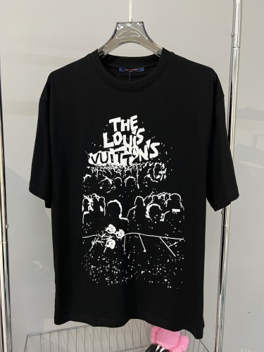 Concert Print T-shirt Black