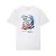 Summer 23SS Men's Adult casual Bear print short sleeved Crewneck t shirt