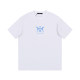 Seagull pattern 23SS adult 100% Cotton casual Print short sleeved Crewneck t shirt Tees Clothing oversized white