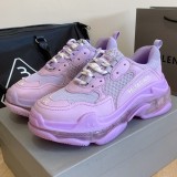 Triple S Clear Sole Purple (Women's)