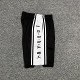 adult Mens Jacquard Basketball Casual Shorts Black