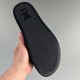 Classic summer home slippers black