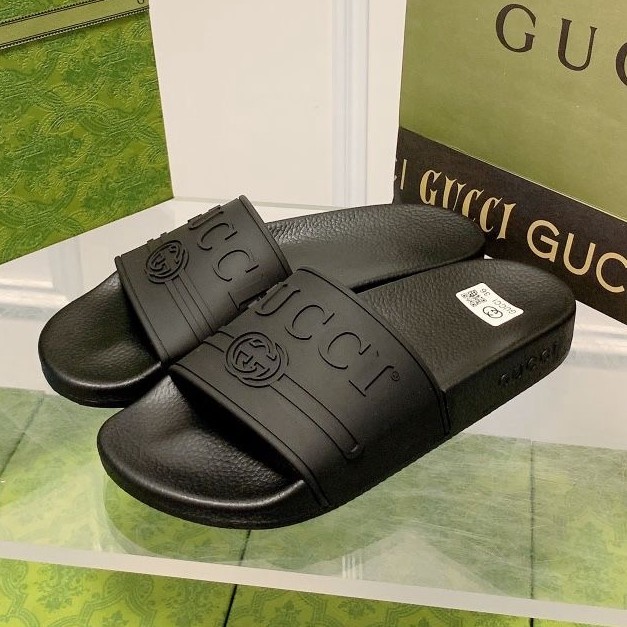 Web Slide Sandal Black