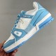 Trainer Low White Sky Blue