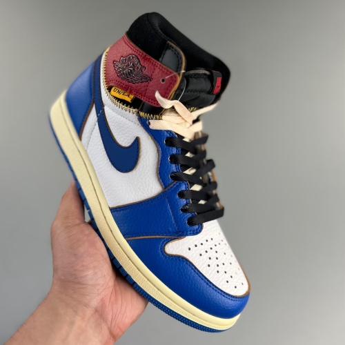 1 Retro High Union Los Angeles Blue Toe  BV1300-146