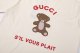 Little Bear pattern 23SS adult 100% Cotton casual Print short sleeved Crewneck t shirt Tees Clothing oversized Off white