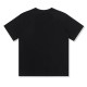 Little Bear pattern 23SS adult 100% Cotton casual Print short sleeved Crewneck t shirt Tees Clothing oversized black