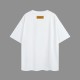Shoe pattern 23SS adult 100% Cotton casual Print short sleeved Crewneck t shirt Tees Clothing oversized white