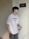 love pattern 23SS adult 100% Cotton casual Print short sleeved Crewneck t shirt Tees Clothing oversized white