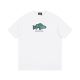 fish pattern 23SS adult 100% Cotton casual Print short sleeved Crewneck t shirt Tees Clothing oversized white