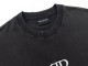 Alphabet pattern 23SS adult 100% Cotton casual Print short sleeved Crewneck t shirt Tees Clothing oversized black