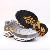 Air Max Plus White yellow gradient gray