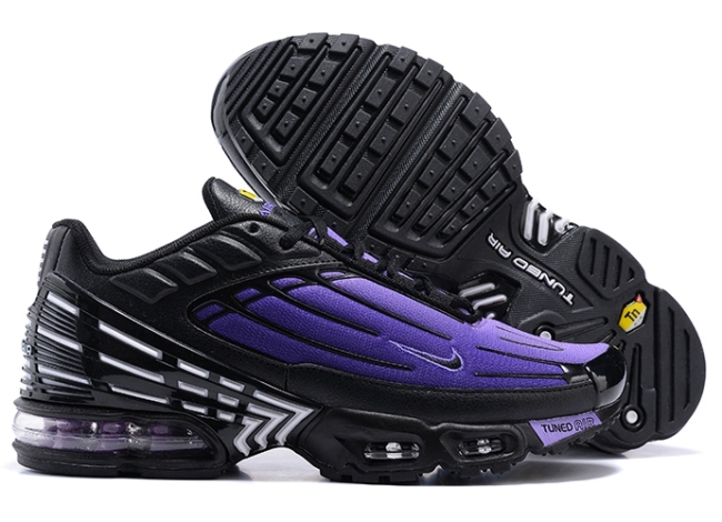 Air Max Plus black purple