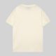 Double G ribbon pattern 23SS adult Cotton casual Print high quality short sleeved Crewneck t shirt Crewneck t shirt Tees Clothing oversized Beige G1013