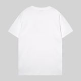 Alphabet pattern 23SS adult Cotton casual Print short sleeved Crewneck t shirt Tees Clothing oversized white G1043
