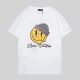 Sourire pattern 23SS adult Cotton casual Print high quality short sleeved Crewneck t shirt Crewneck t shirt Tees Clothing oversized white G1015