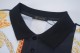 Summer 23SS Men's Adult casual Full body print short sleeved polo shirt black 070