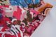 Summer 23SS Men's Adult casual Floral print short sleeved shirt pink Q201