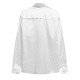 Adult men's loose fitting long sleeved casual shirt white V15