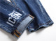 men's Casual Stretch body building Jeans blue 1090 (lack)