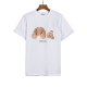 23SS adult Cotton casual Bear print short sleeved Crewneck t shirt Crewneck t shirt white 667