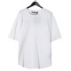 23SS adult 100% Cotton casual Alphabet print short sleeved Crewneck t shirt Crewneck t shirt white 801