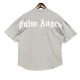 23SS adult Cotton casual Alphabet print short sleeved Crewneck t shirt Crewneck t Grey 2001