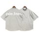 23SS adult Cotton casual Alphabet print short sleeved Crewneck t shirt Crewneck t Grey 2001