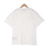 23SS adult Cotton casual Alphabet print short sleeved Crewneck t shirt Crewneck t white pink 2086
