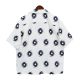Summer 23SS unisex adult Cotton casual print short sleeved shirt 6858