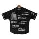 23SS adult Cotton casual Alphabet print short sleeved Crewneck t shirt Crewneck t black 2092