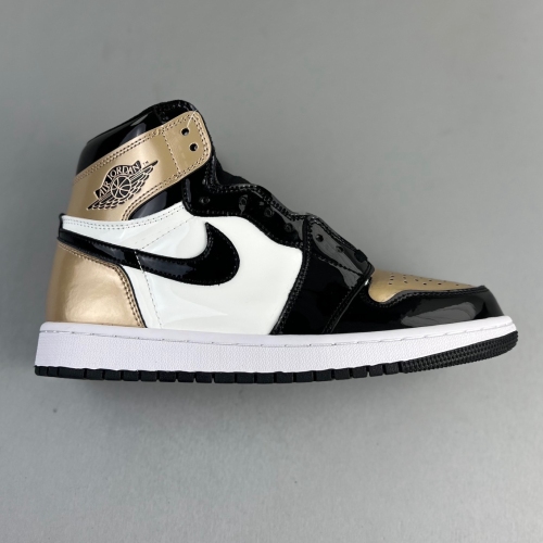 Jordan 1 Retro High NRG Patent Gold Toe 861428-007